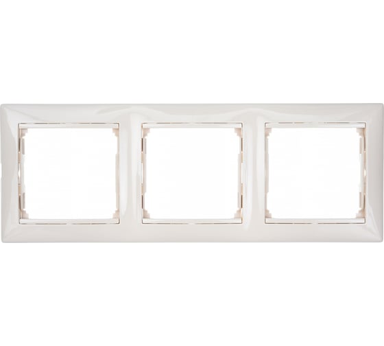 Изображение товара Рамка Legrand 3 поста Valena слоновая кость 774353