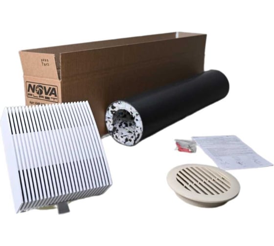 Изображение товара Клапан кив Нова - Строй, ООО 125-02-06 (в сборе, с бежевой решёткой) NovaSTYLE 75