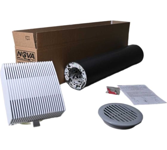 Изображение товара Клапан кив Нова - Строй, ООО 125-02-06 (в сборе, с светло серой решёткой) NovaSTYLE 78