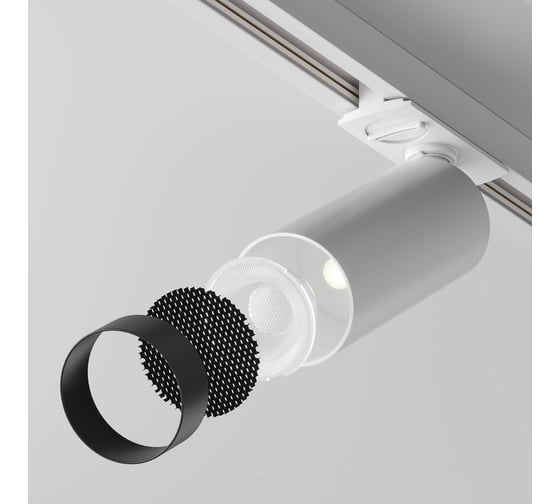 Изображение товара Трековый светильник MAYTONI focus led 12w led белый алюминий TR021-1-12W4K-W-D-W