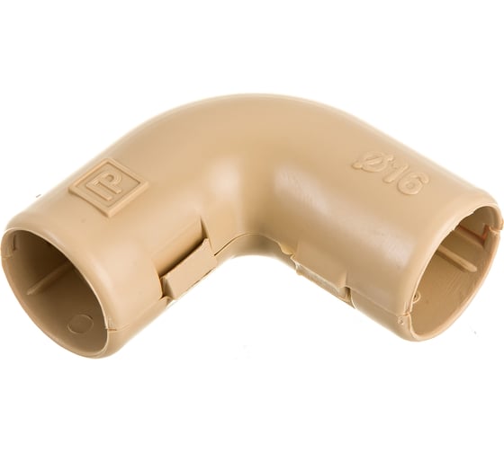 Изображение товара Угловой разборный соединитель Промрукав сосна д16 5шт PR13.0243