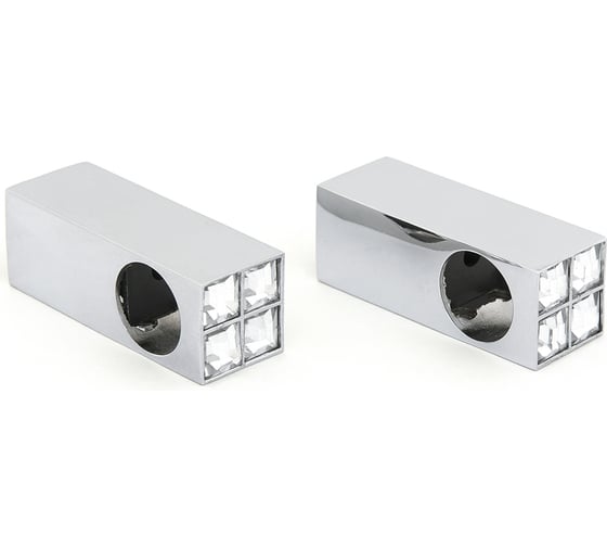 Изображение товара Комплект крепления для рейлинга Palladium HD 50.82.00 CP/стекло 113192