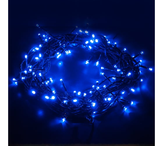 Изображение товара Новогодняя гирлянда Eurosvet 400-001 нить голубой a044249
