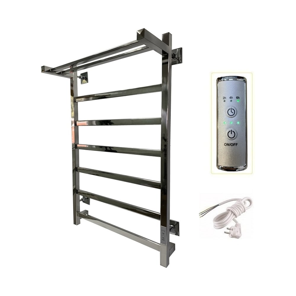 Изображение товара Полотенцесушитель электрический Тругор Пэк 20 кв 80x50 нержавеющая сталь