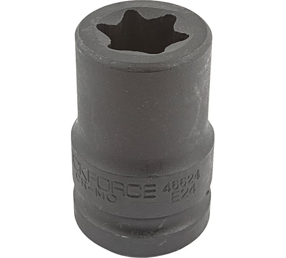 Изображение товара Головка ударная Е24, 3/4" DR Rockforce RF-46624(51684)