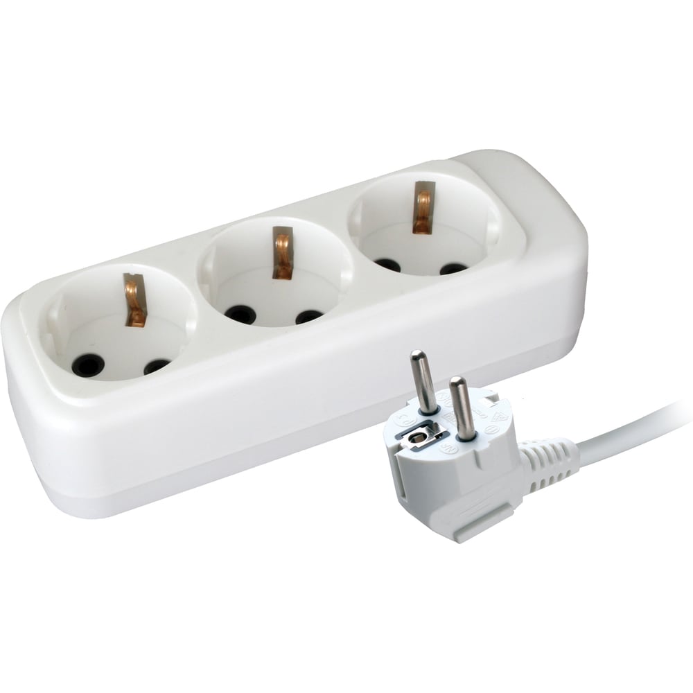 Изображение товара Бытовой электроудлинитель Volsten SR 3x5-Z УХз10-103 на 5 метров