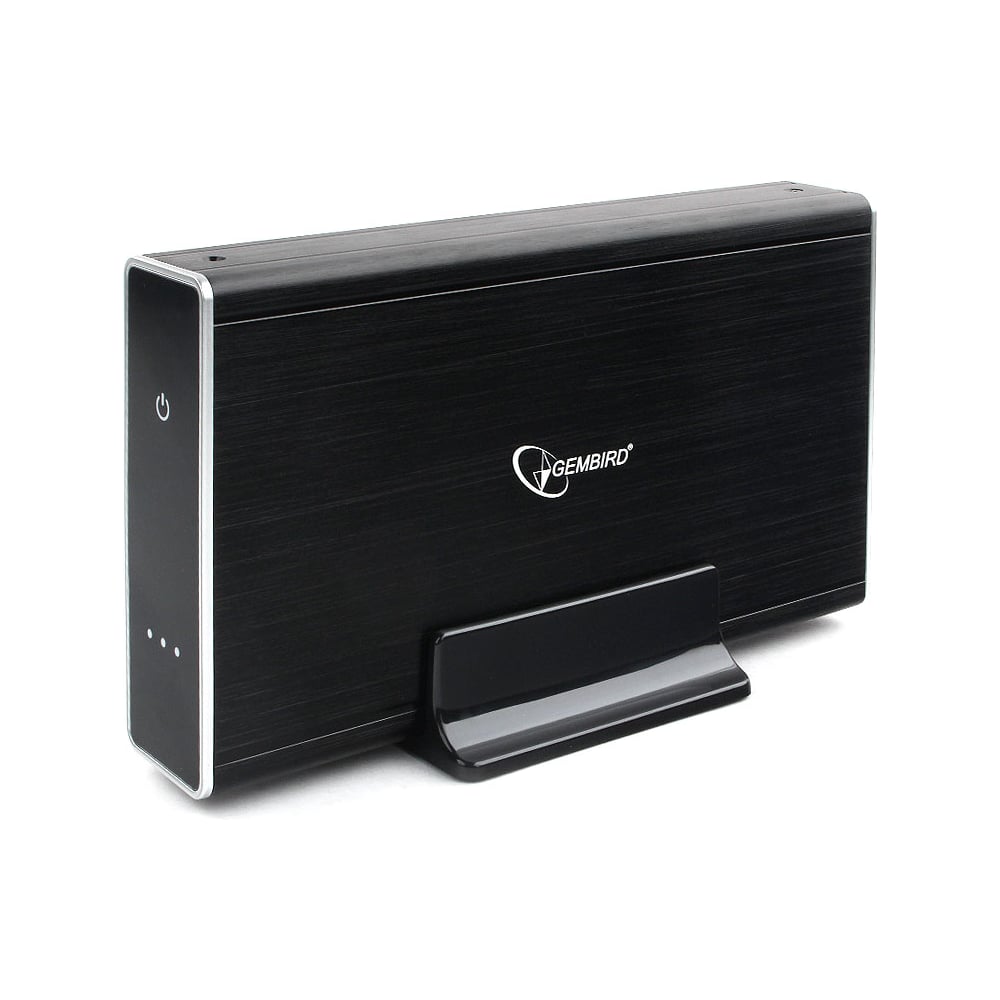 Изображение товара Внешний корпус Gembird 3.5 USB 3.0 SATA HDD/SSD алюминий черный