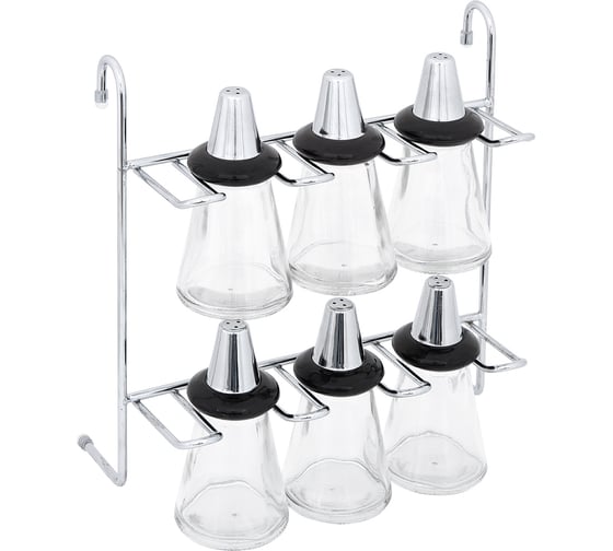 Изображение товара Набор банок для специй с держателем Palladium HD 20.41.00 CP 113198