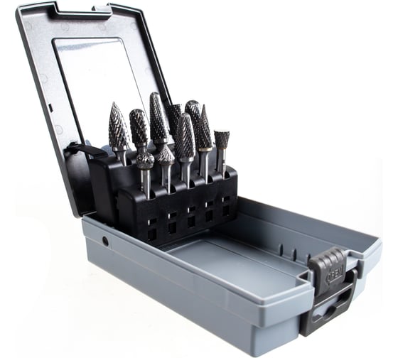 Изображение товара Набор шарошек по металлу 10 шт Euroboor RBS.110