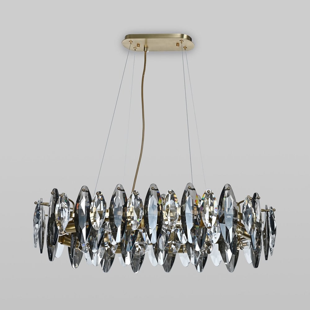 Изображение товара Подвесной светильник Bogate's 372/8 Strotskis с хрусталем классика 8 ламп