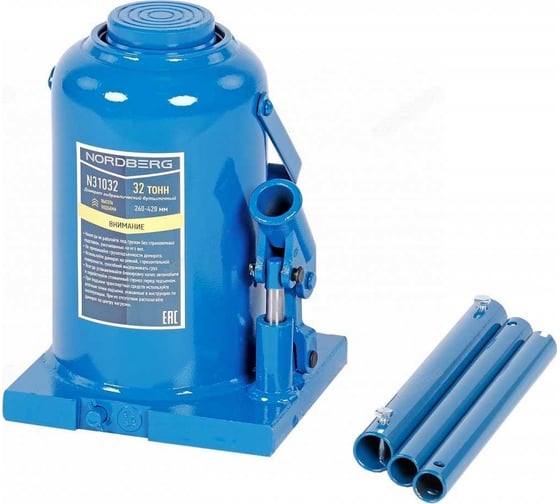 Изображение товара Бутылочный домкрат NORDBERG 32 т N31032