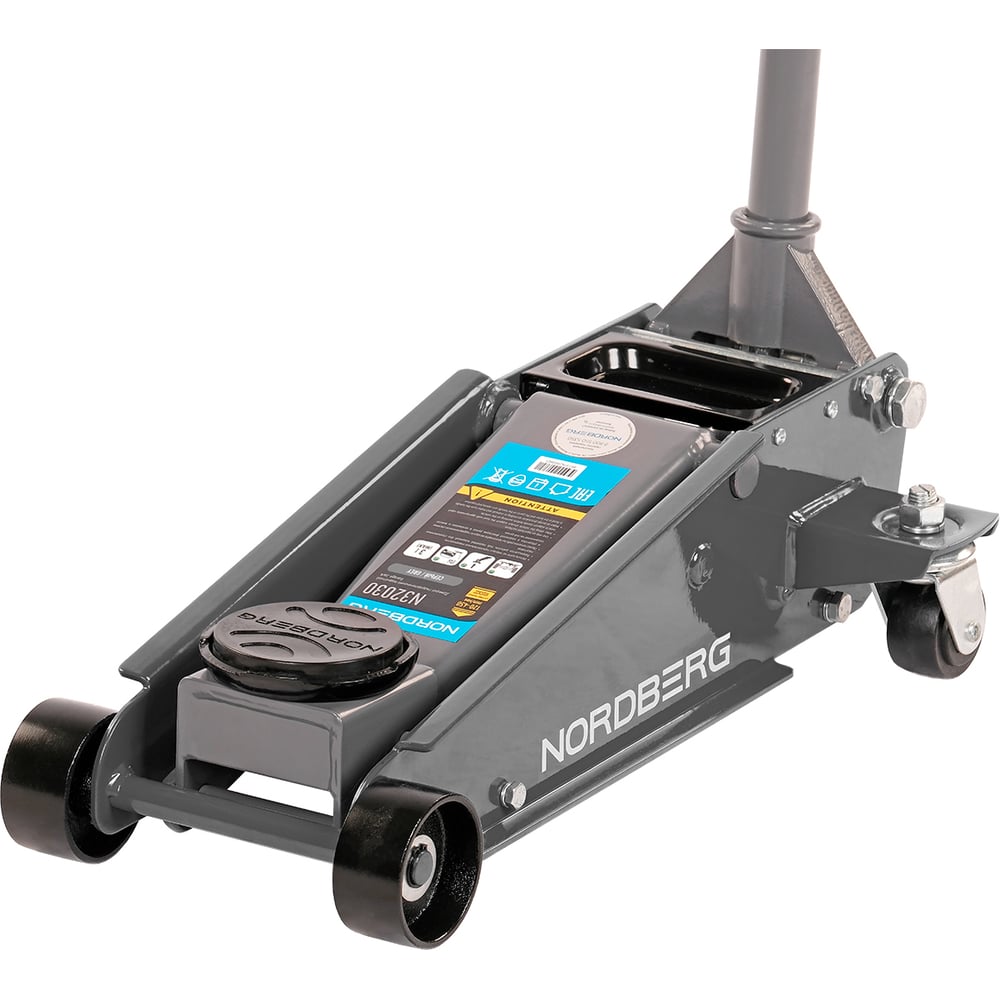 Изображение товара Подкатной домкрат NORDBERG 3т с резиновой насадкой N32030G