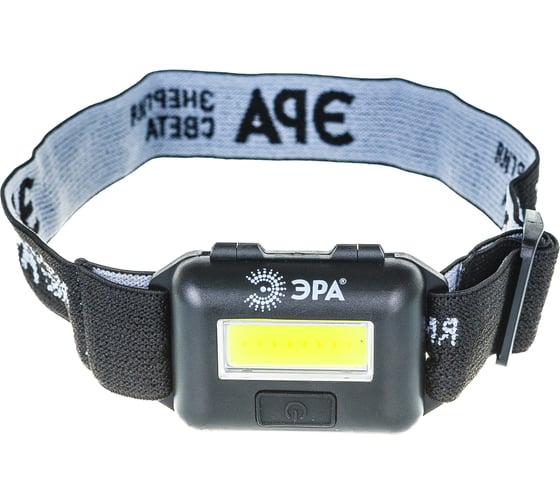 Изображение товара Налобный фонарь с влагозащитой ЭРА GB607 3Вт, COB LED Extra, 3хААА, Б0039620