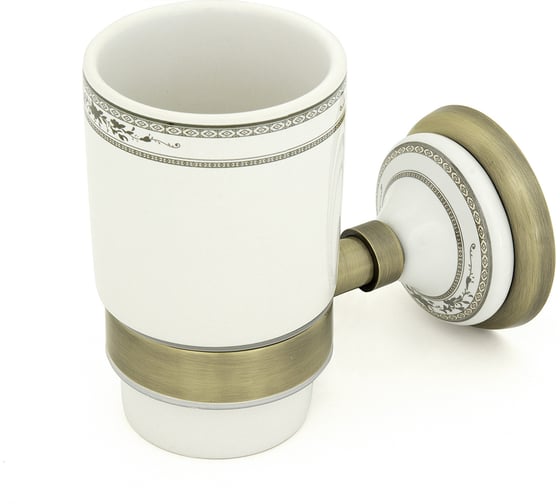 Изображение товара Держатель со стаканом Manzzaro Genova 18.38.04 AB 111888