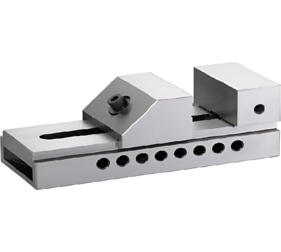 Изображение товара Прецизионные станочные тиски ИНСТУЛС QKG63 неповоротные, 63 мм, А-85 мм, стальные 00001752087