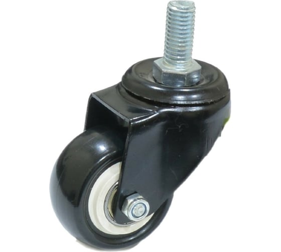 Изображение товара Колесо черная резина болтовое крепление М10 50мм MFK-TORG 4062050 М10