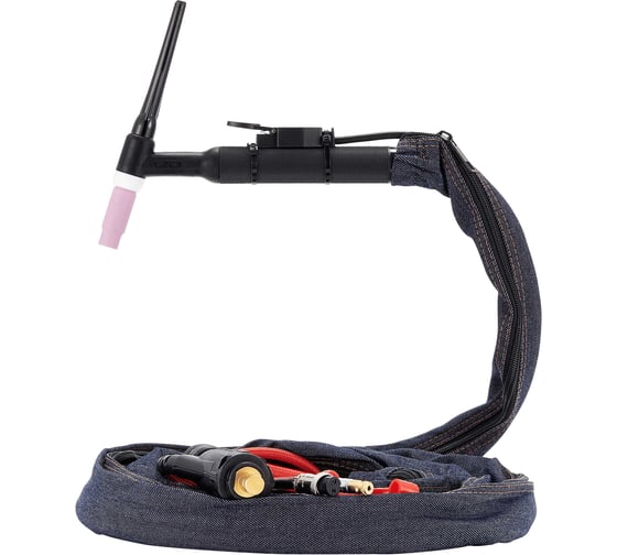 Изображение товара Горелка сварочная 26 TIG F 8 м SuperFlex Start EV26FL-80