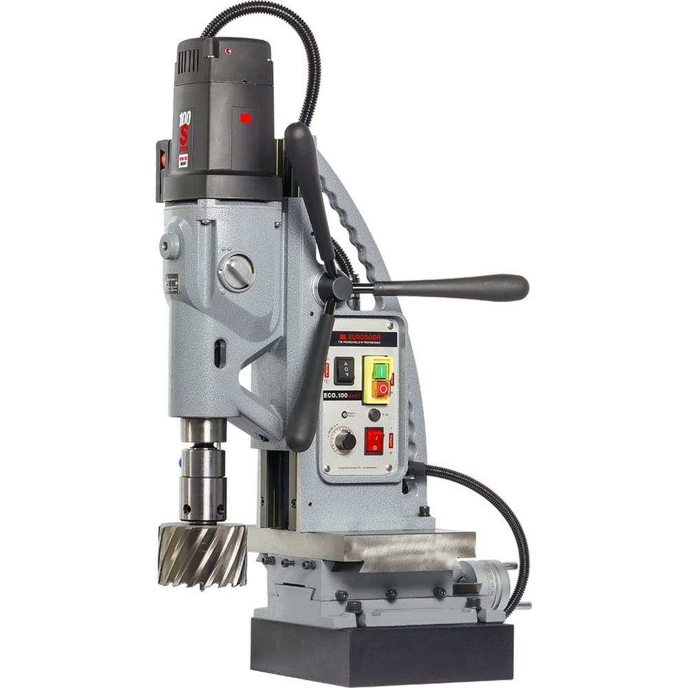 Изображение товара Магнитный сверлильный станок EUROBOOR ECO.100S+/CT профессиональный мощный