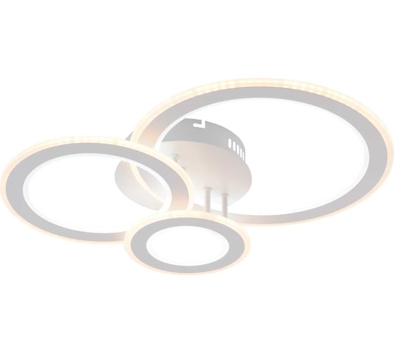 Изображение товара Светильник потолочный светодиодный Rivoli Mirela 6142101 LED 81 Вт 3000 6000 К c пультом Б0062230