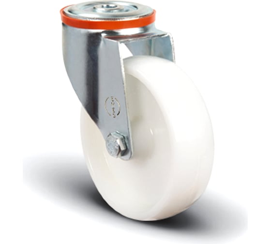 Изображение товара Колесо нейлоновое поворотное под болт М12 80 мм MFK-TORG EM04-ZKZ-80