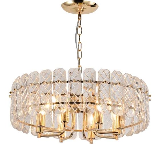 Изображение товара Люстра Rivoli Sylvia 1049308 8 х Е14 40 Вт хрусталь Б0061220