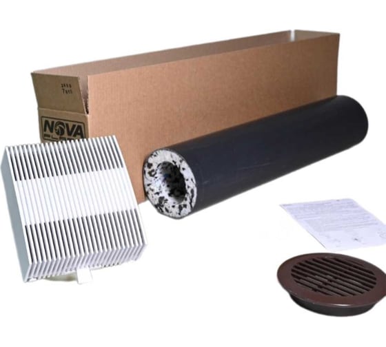 Изображение товара Клапан Нова - Строй, ООО кив 125-02-06 (в сборе, с коричневой решёткой) NovaSTYLE 79