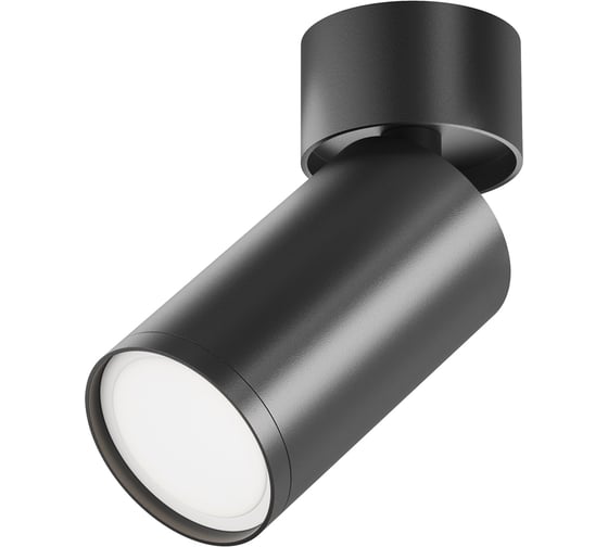Изображение товара Потолочный светильник MAYTONI focus s 10w, алюминий, черный C050CL-U-1B