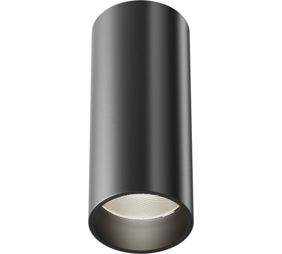 Изображение товара Потолочный светильник MAYTONI focus led 12w, алюминий, черный C056CL-L12B4K-W-B