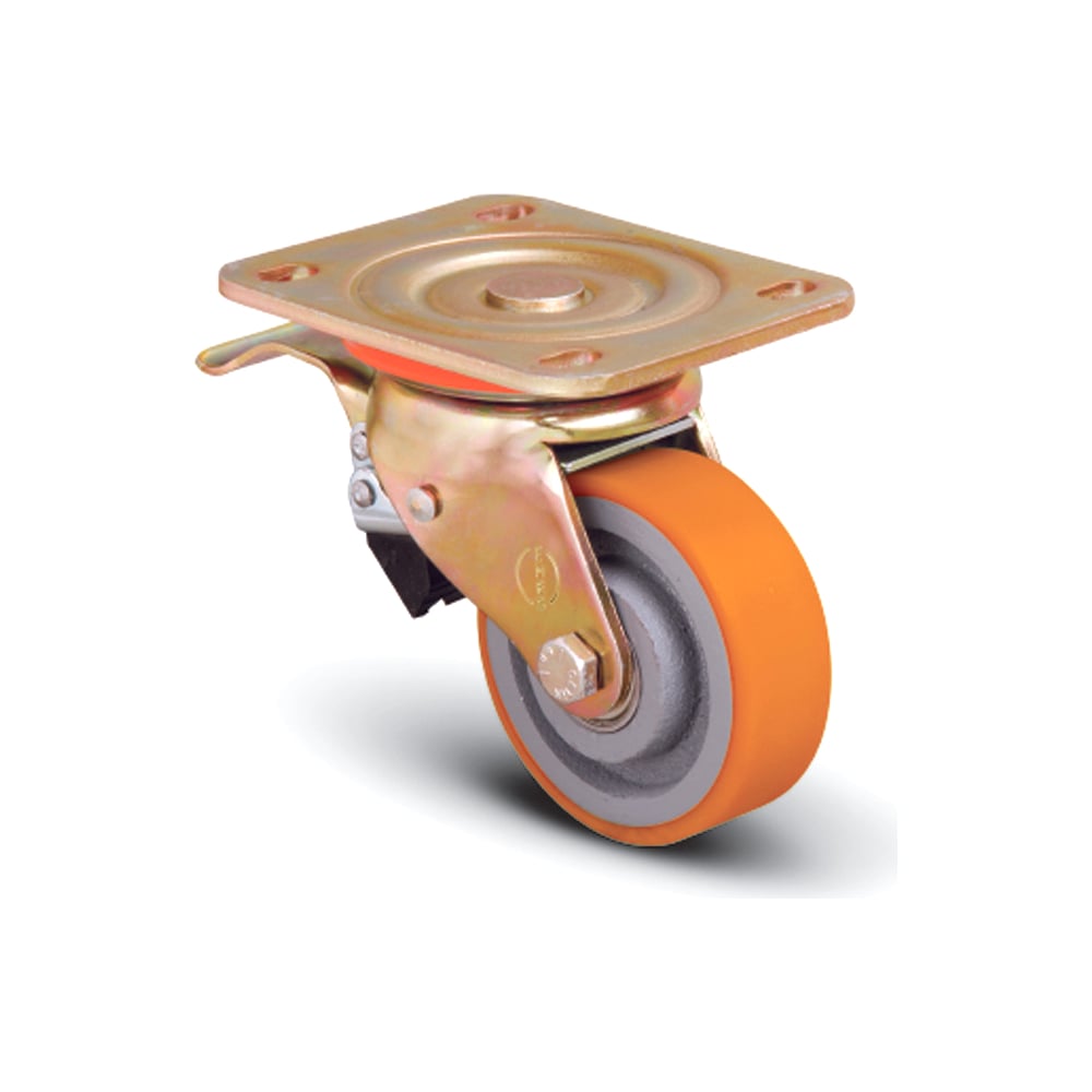 Полиуретановое поворотное колесо MFK-TORG полиуретановое колесо mfk torg
