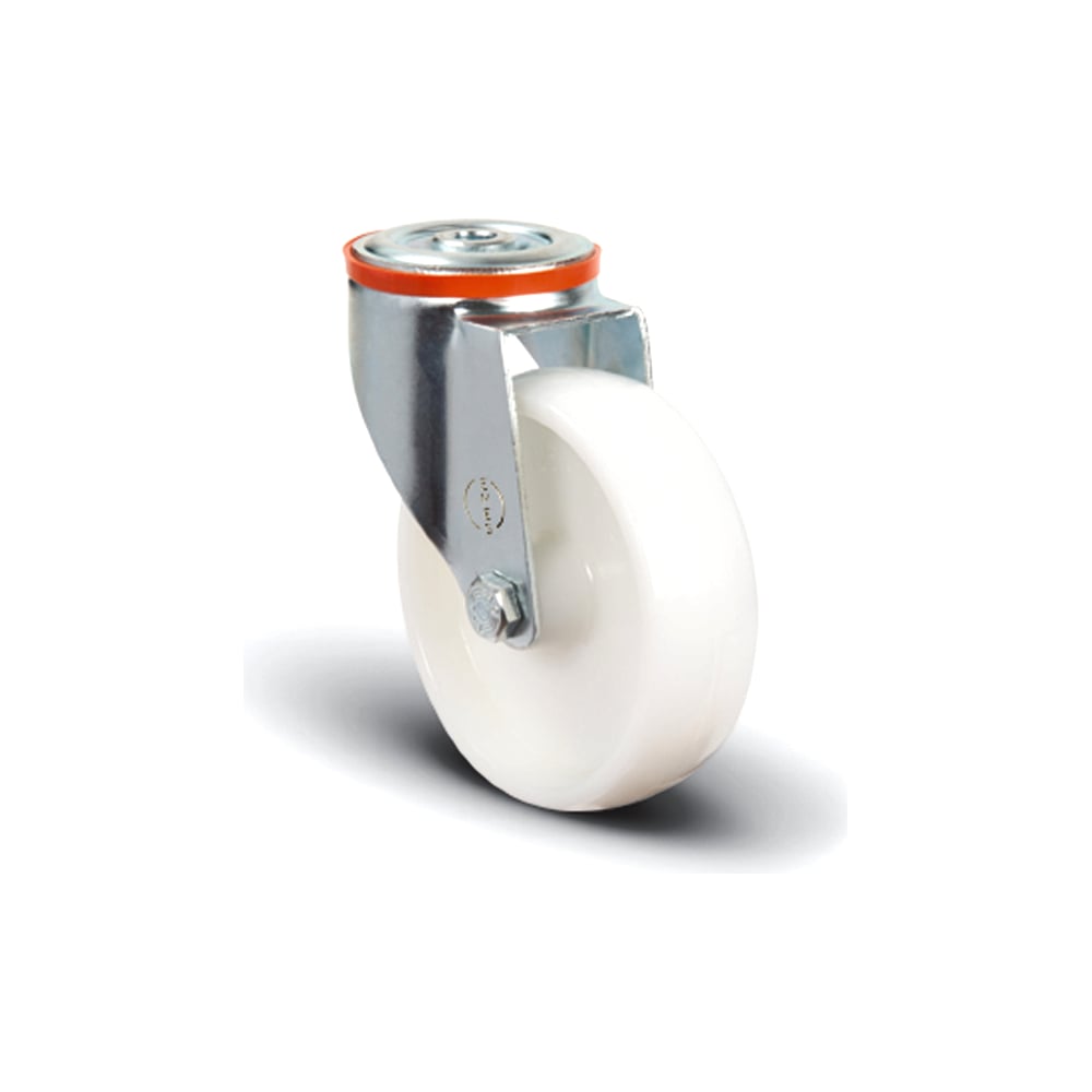 Изображение товара Поворотное нейлоновое колесо 200 мм для промышленных грузов