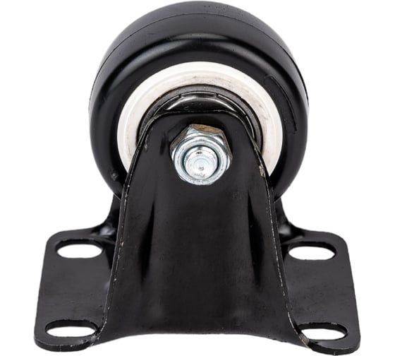 Изображение товара Колесо неповоротное черная резина 40 мм MFK-TORG 4052040