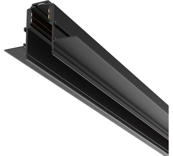 Изображение товара Шинопровод MAYTONI exility 2м, встраиваемый, под гкл 12,5мм, черный TRX034-422.12B