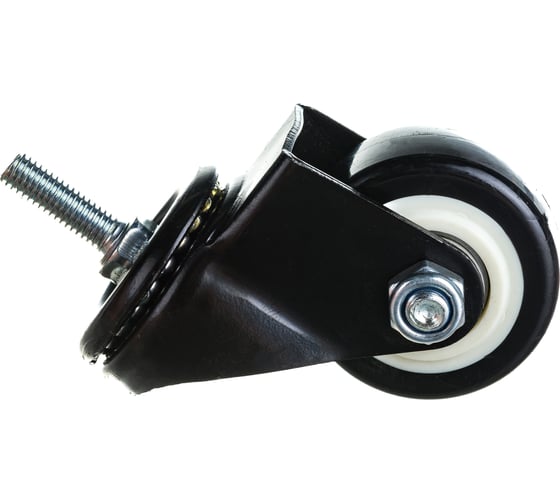 Изображение товара Колесо черная резина болтовое крепление М10 63 мм MFK-TORG 4062063 М10