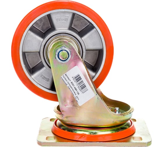 Изображение товара Колесо полиуретановое поворотное 125 мм MFK-TORG ED01-ABP-125