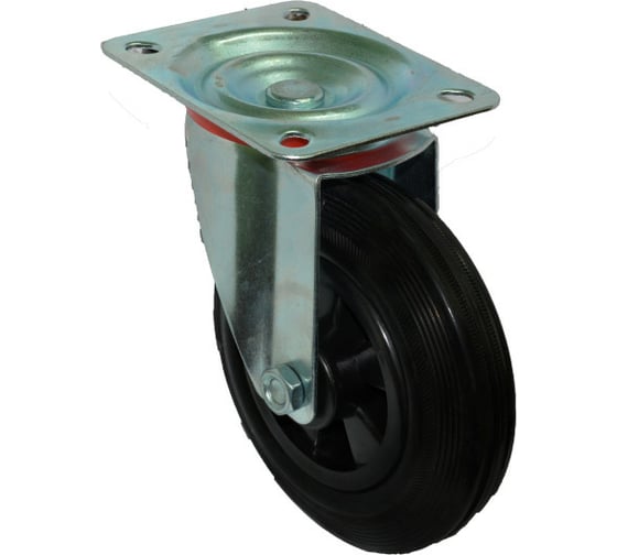 Изображение товара Колесо для мусорных контейнеров поворотное усиленное SC80 200 мм MFK-TORG 4001200-KU