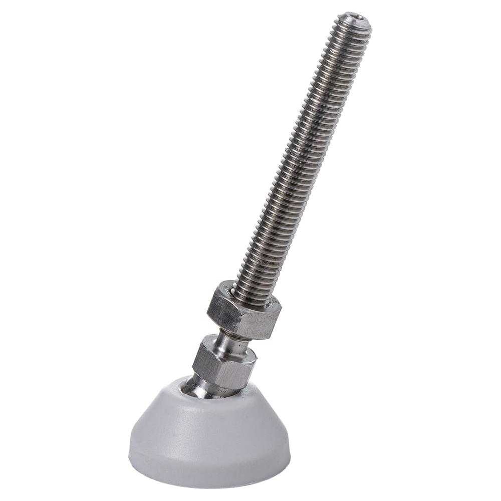 Изображение товара Регулируемая опора Алтервиа серая M10x90 до 500 кг нержавеющая сталь