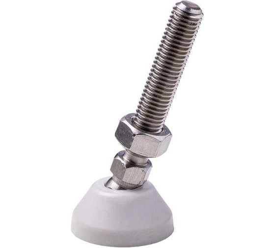 Изображение товара Регулируемая опора Алтервиа серая M12x66 до 800 кг, нержавеющая сталь A00021.2204012066