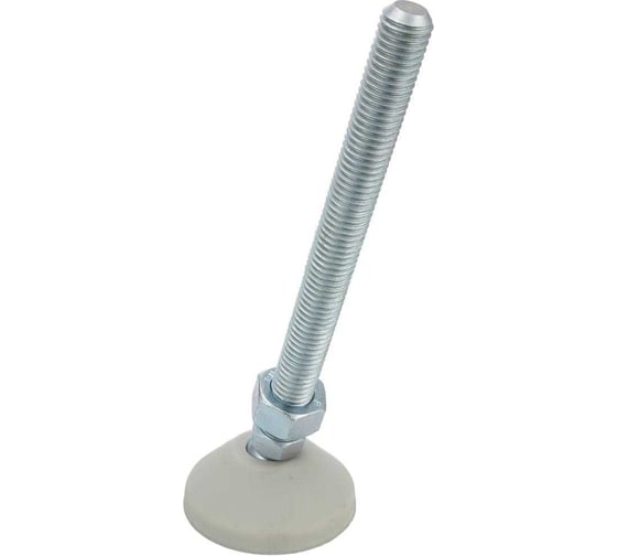 Изображение товара Регулируемая опора Алтервиа серая M12x125 до 800 кг, нержавеющая сталь A00021.2205012125