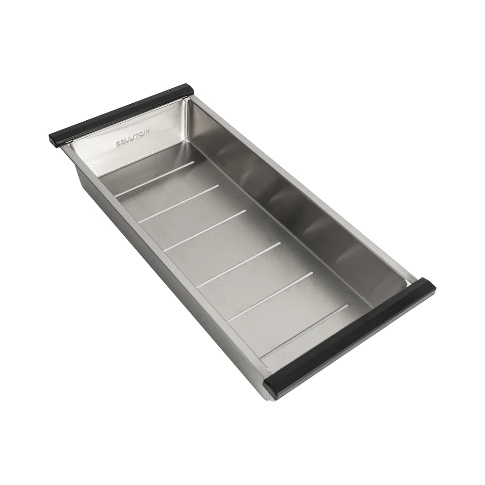 Изображение товара Коландер Paulmark ADVANCE из брашированной нержавеющей стали 205x450 мм