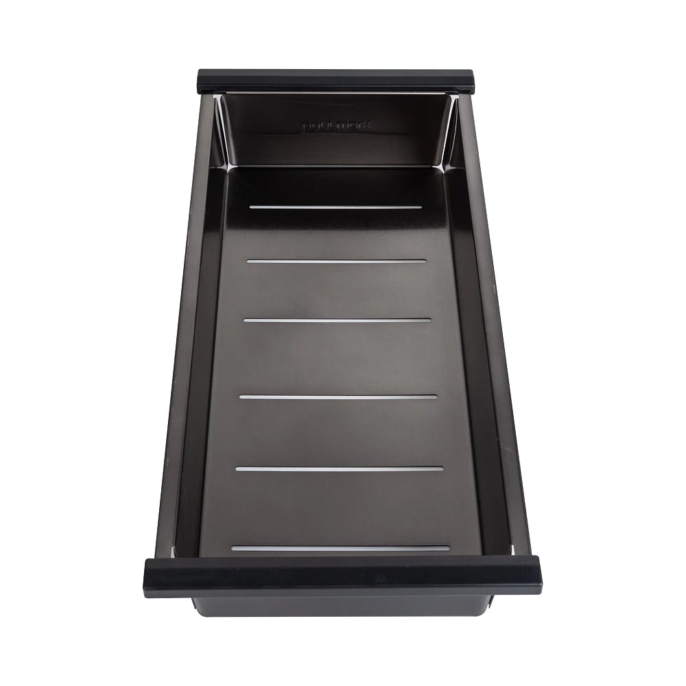 Изображение товара Коландер Paulmark ADVANCE из нержавеющей и вороненой стали 205x405 мм