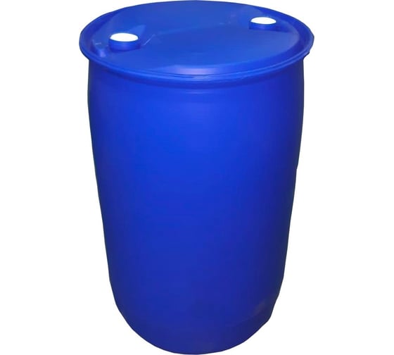 Изображение товара Бочка Тара.ру п/э 227 л, с 2-мя пробками, вес 7.5 кг, цвет синий 00225