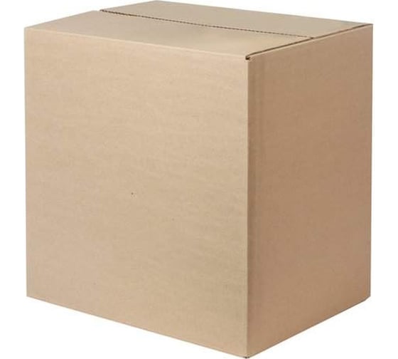 Изображение товара Гофроящик ОФИСМАГ ДхШхВ 370х270х370 мм, марка Т22, профиль В, FEFCO 0201 / ГОСТ, исполнение А 440056