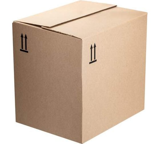 Изображение товара Гофроящик ОФИСМАГ ДхШхВ 370х300х360 мм, марка Т22, профиль В, FEFCO 0202 / ГОСТ, исполнение Б 503212