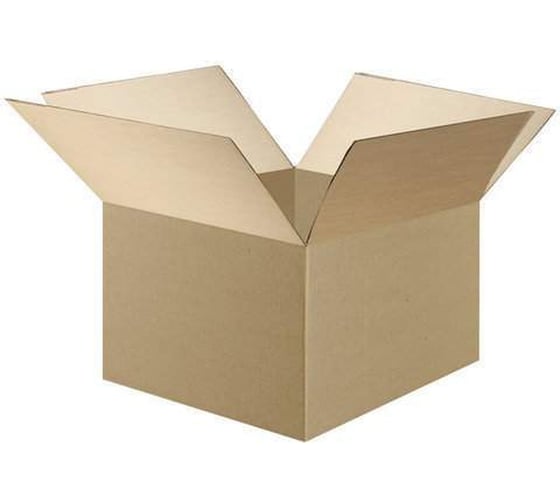 Изображение товара Гофроящик ОФИСМАГ ДхШхВ 400х300х200 мм, марка Т22, профиль В, FEFCO 0201 / ГОСТ, исполнение  20 шт А 440132