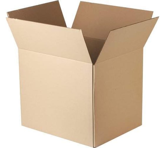 Изображение товара Гофроящик ОФИСМАГ ДхШхВ 400х320х340 мм, марка Т23, профиль В, FEFCO 0201 / ГОСТ, исполнение А 440133