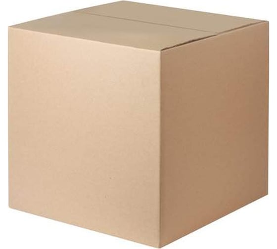 Изображение товара Гофроящик ОФИСМАГ ДхШхВ 400х400х400 мм, марка Т23, профиль В, FEFCO 0201 / ГОСТ, исполнение А 440134