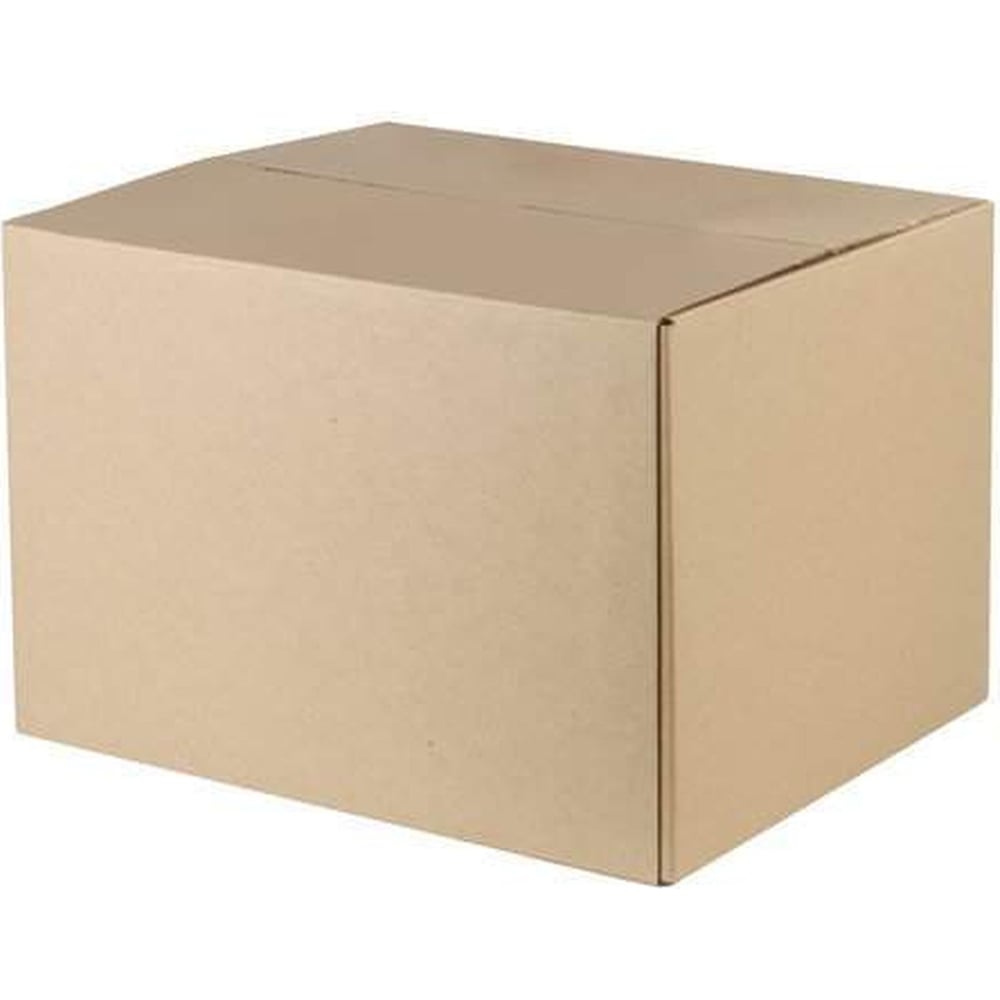 Изображение товара Гофроящик ОФИСМАГ 380х304х285 мм из гофрокартона, универсальный, стандарт FEFCO 0201