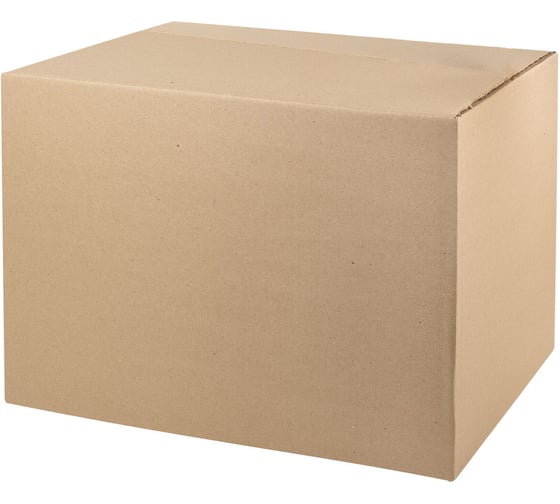 Изображение товара Гофроящик ОФИСМАГ ДхШхВ 600х400х400 мм, марка Т22, профиль С, FEFCO 0201 / ГОСТ, исполнение А 440053