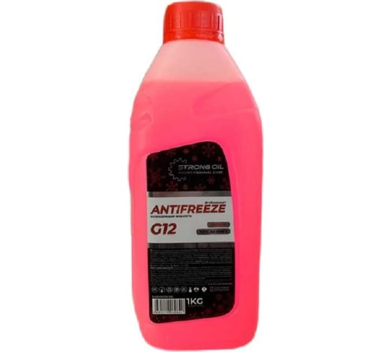 Изображение товара Антифриз STRONG OIL G12 Carbox RED канистра 1 кг 0401474731-SO