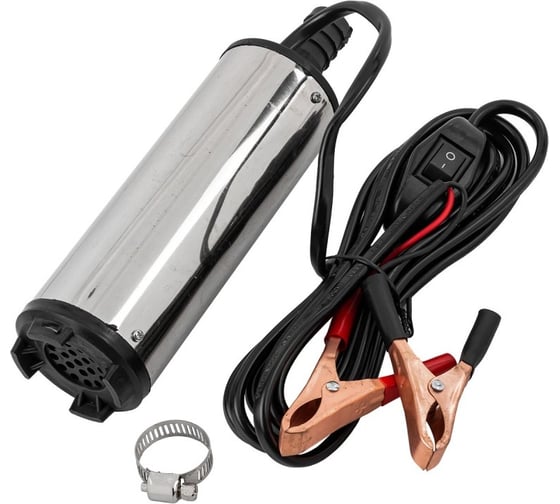 Изображение товара Насос для перекачки топлива Forcekraft 24V, 60W, 30л/мин, 51мм, выходного отв. 19мм FK-ST33-14(54204)